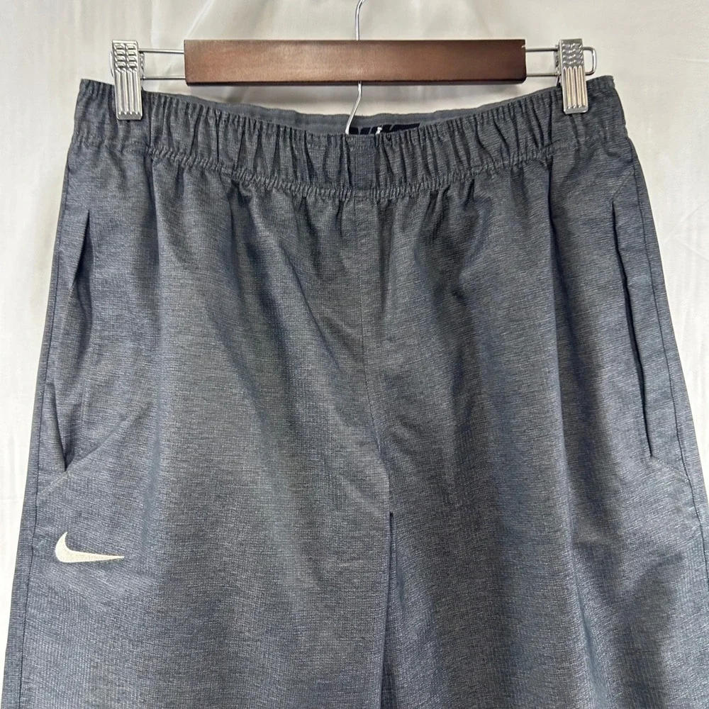 Nike Storm-FIT Golf Pants Mens Medium Gray Zippered Hem 535636 Waterproof